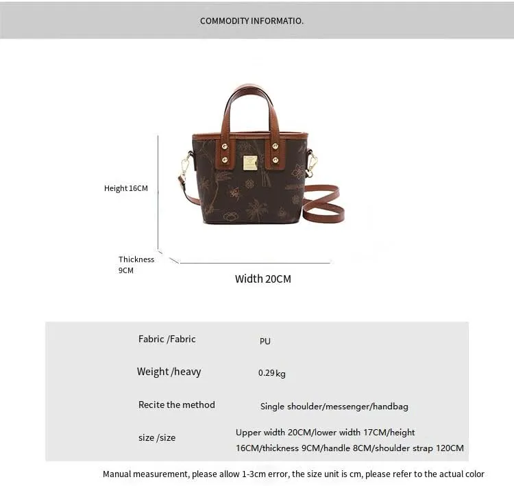 Popular purses for women niche designs fashionable portable bucket bags fashionable messenger handbags