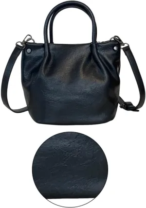 PU 1eather Shoulder Bag Delicate Crossbody Purse Bucket Bags Travel Satchel