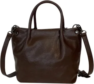 PU Leather Shoulder Bag Delicate Crossbody Purse Bucket Bags Travel Sling Pack Casual Handbag for Women and Girls