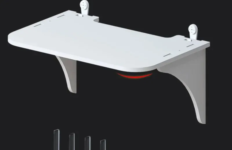 Router Floating Shelf Hanging Rack Multi Tap Outlet Wifi TV Set Top Box Board Hidden Bracket Storage Organizer Wall Mount Holder
