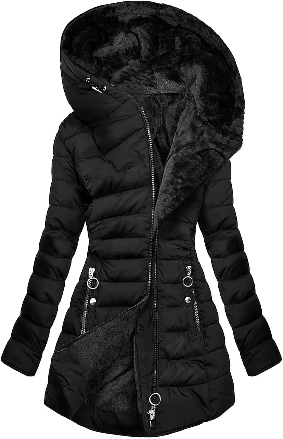 Snow Coats For Women Womens Packable Down Jacket With Hood Winter Puffer Jackets For Women Snow Clothes For Women