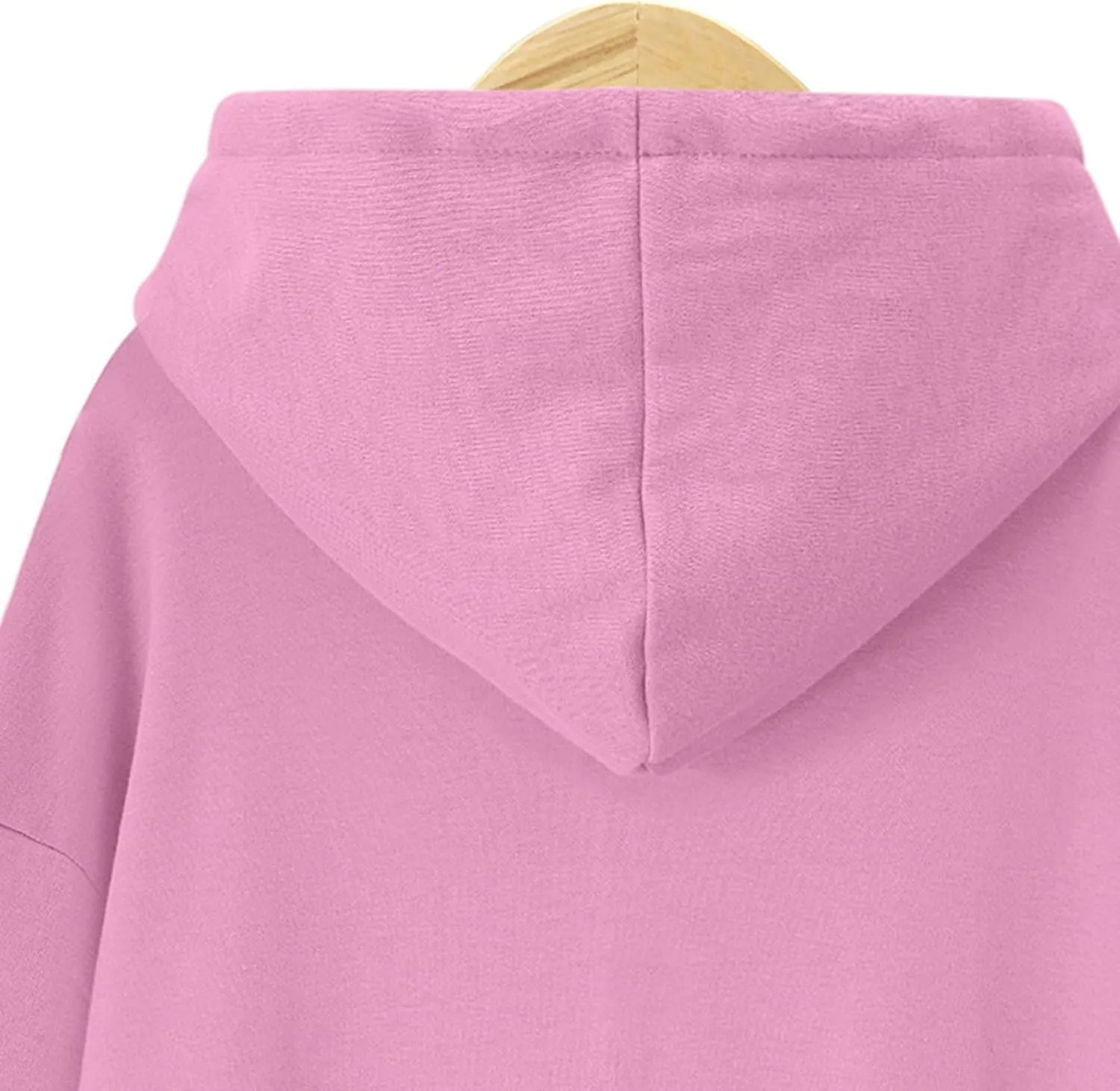 Stessotudo Oversized Long Hoodies for Women Solid Fleece Loose Fit Lounge Sweatshirts Drawstring Casual Comfy Hoodie Dress