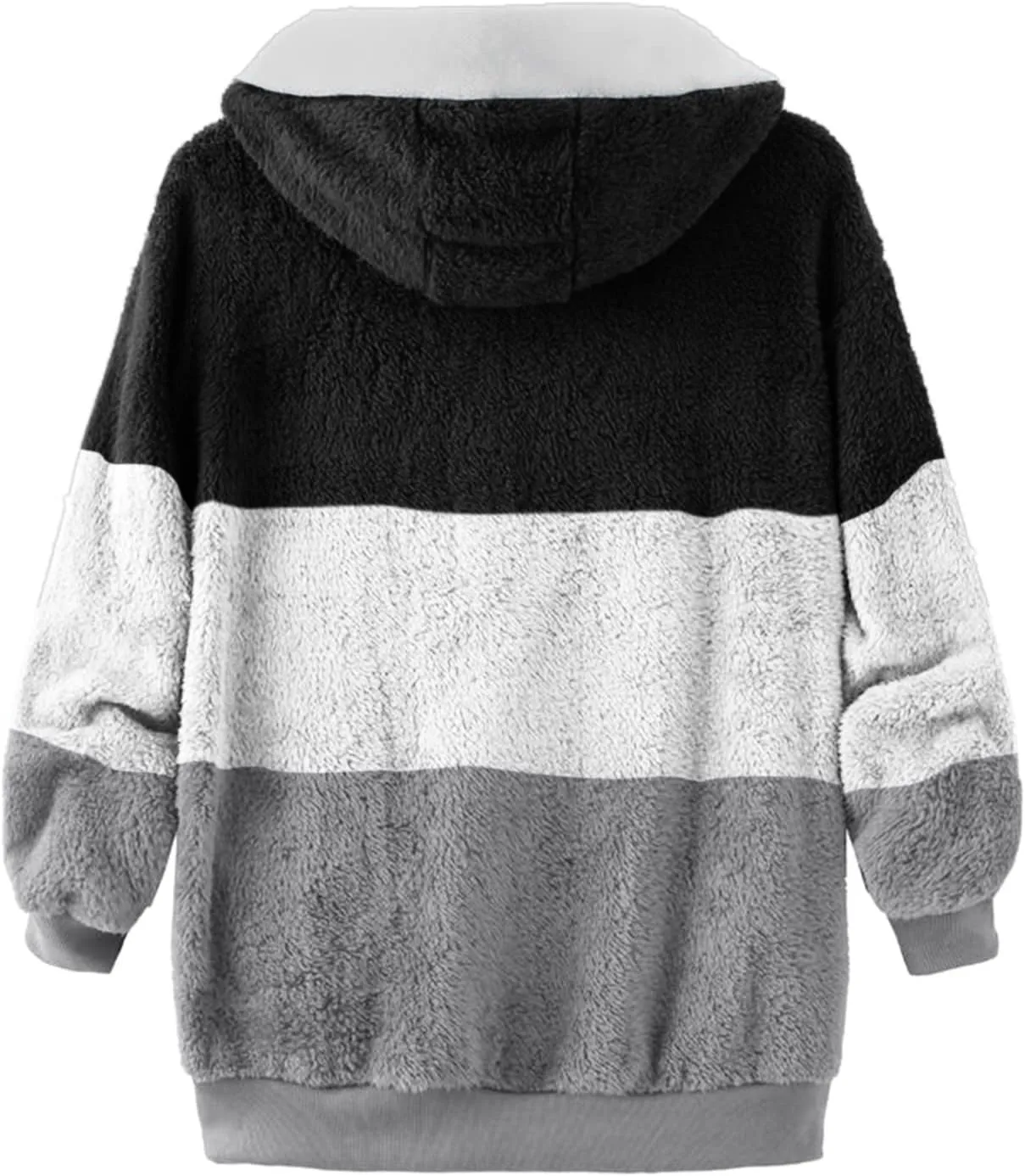TARIENDY Fleece Jacket Women Trendy 2025 Sherpa Lined Hoodies Zip Up Warm Coats Oversized Winter Casual Cozy Cardigans