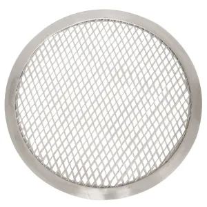 Thunder Group ALPZ19 Aluminum 19" Seamless Rim Pizza Screen
