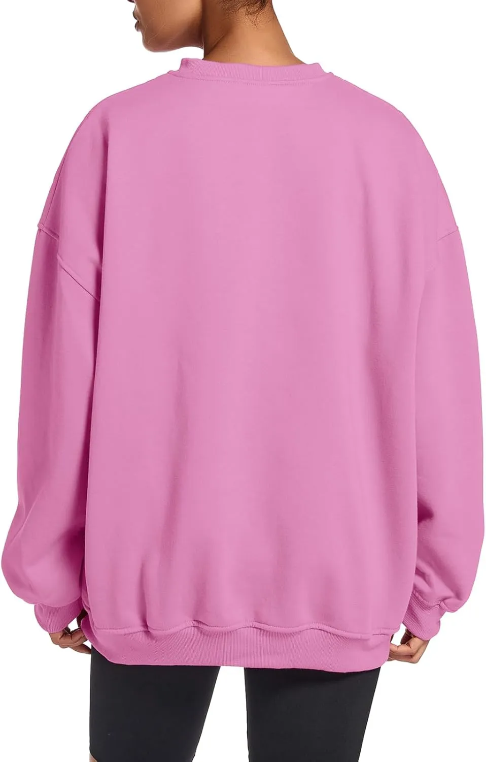 Tuislay Paris College Sweatshirt for Women Oversized Trendy Comfy Crewneck Sweatshirts Casual Graphic Pullover Tops Unisex
