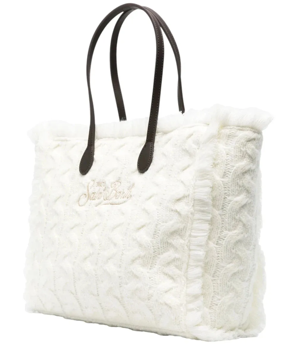 Vanity tricot bianco
