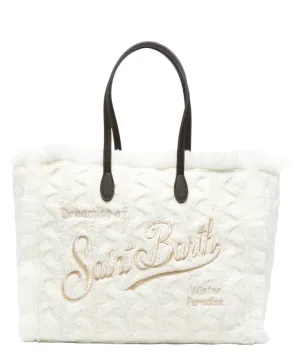 Vanity tricot bianco