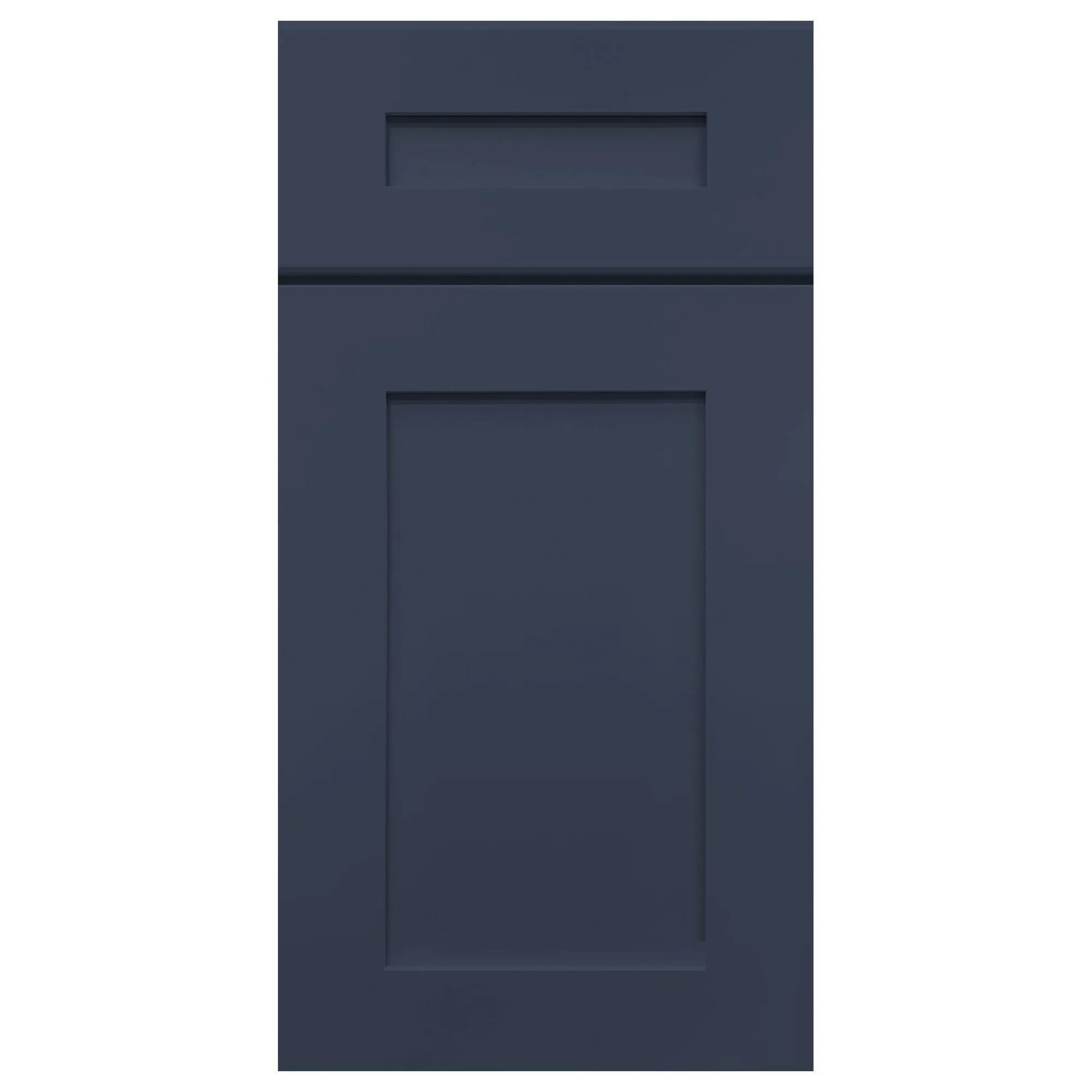 What-Not-Shelf Kitchen Cabinet WN636 Danbury Blue LessCare 6 in. width 36 in. height 12 in. depth