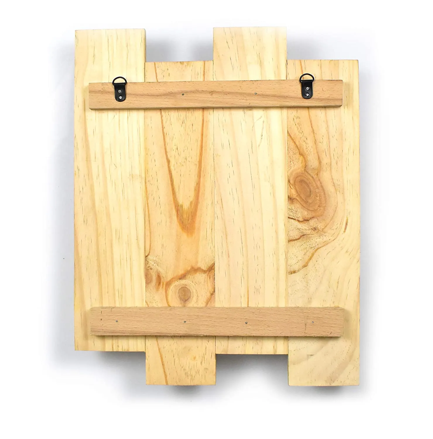 White Whale Wall-Mounted Wooded Coffee Mug Holder, Beer Mug Holder Kitchen Storage Rack