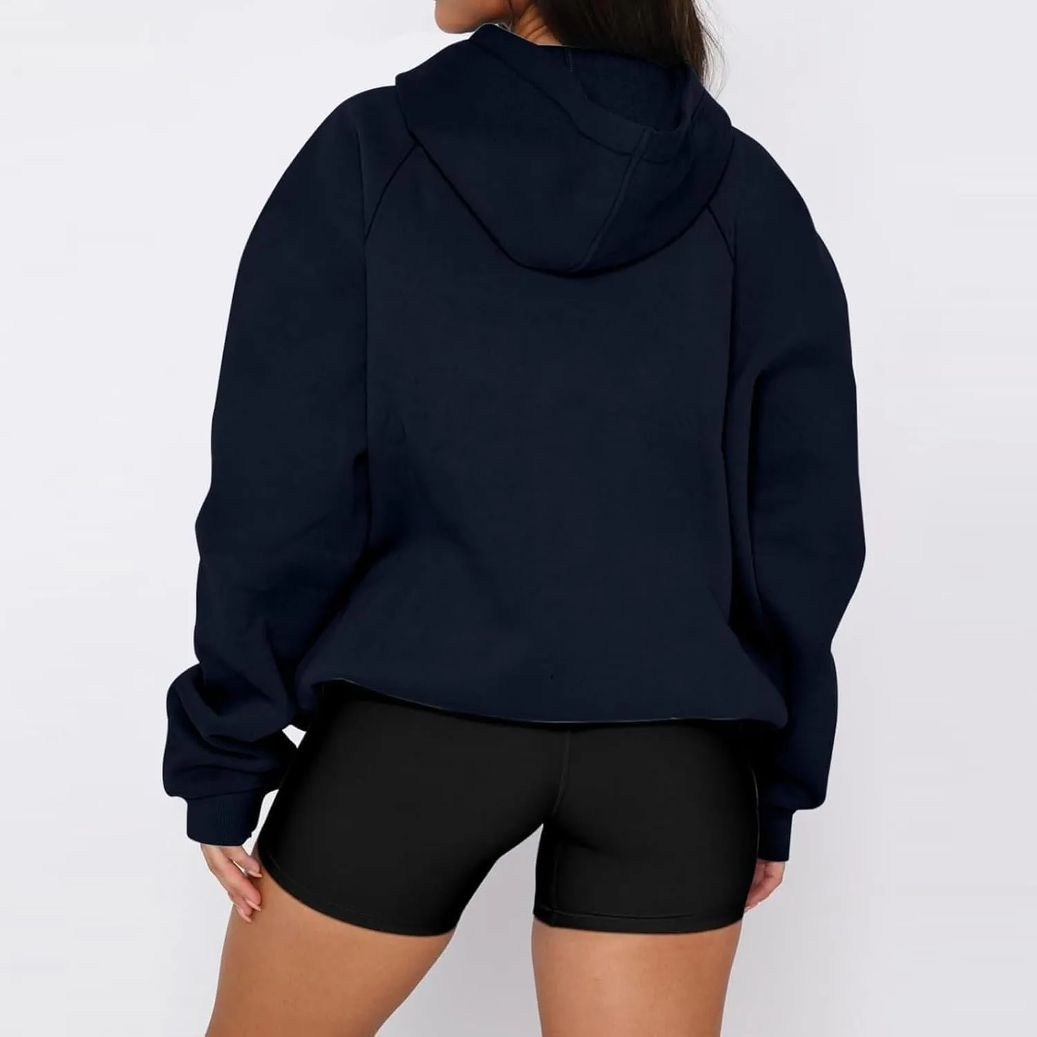 Womens Fleece Oversized Hoodies Sweatshirts Hooded Pullover Tops Sweaters Casual Comfy Fall Fashion Outfits Clothes