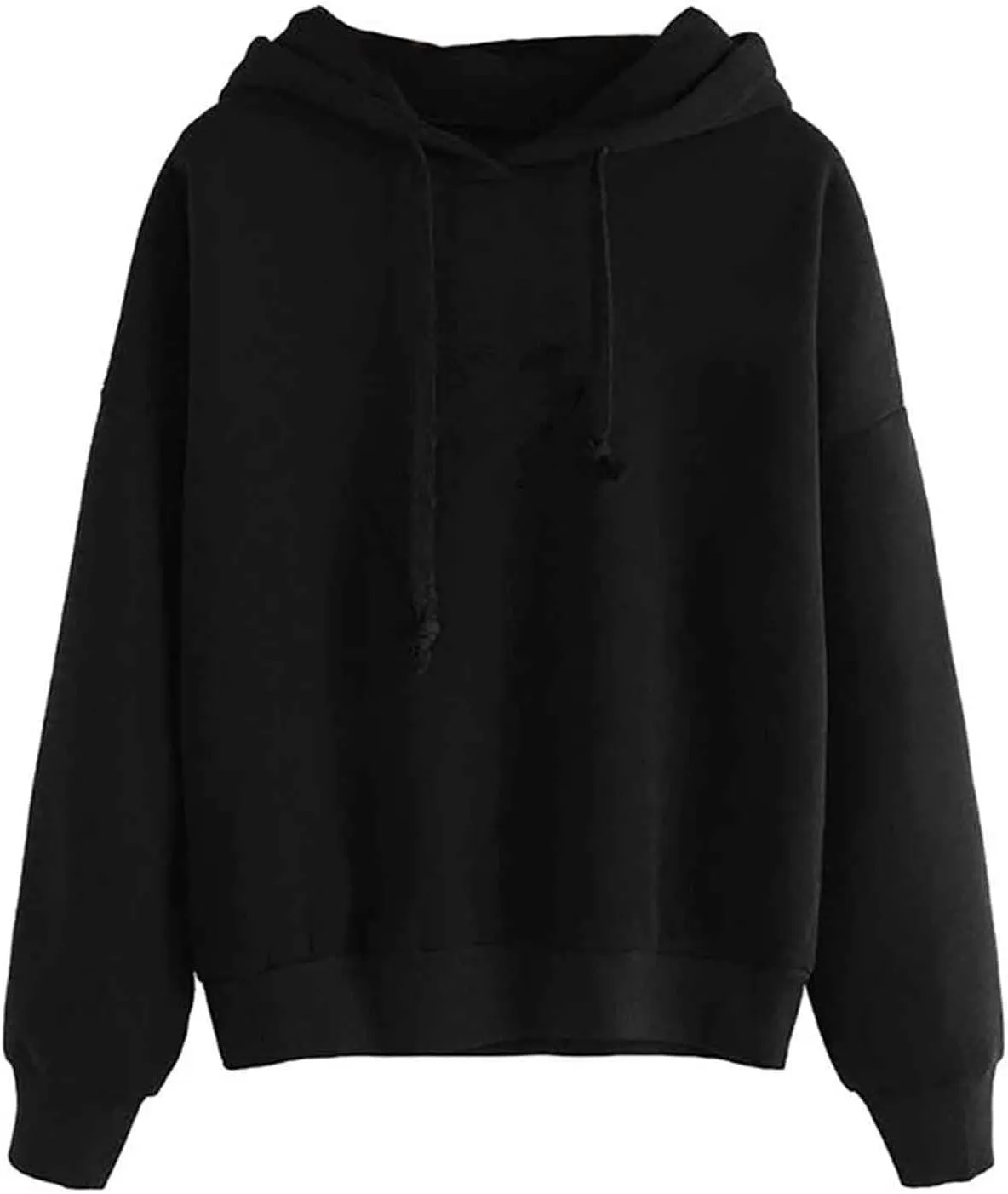 Womens Oversized Hoodies New Year's 2025 Pullover Hoodie Comfy Casual Basic Pullover Sweatshirts Hoodies for Women