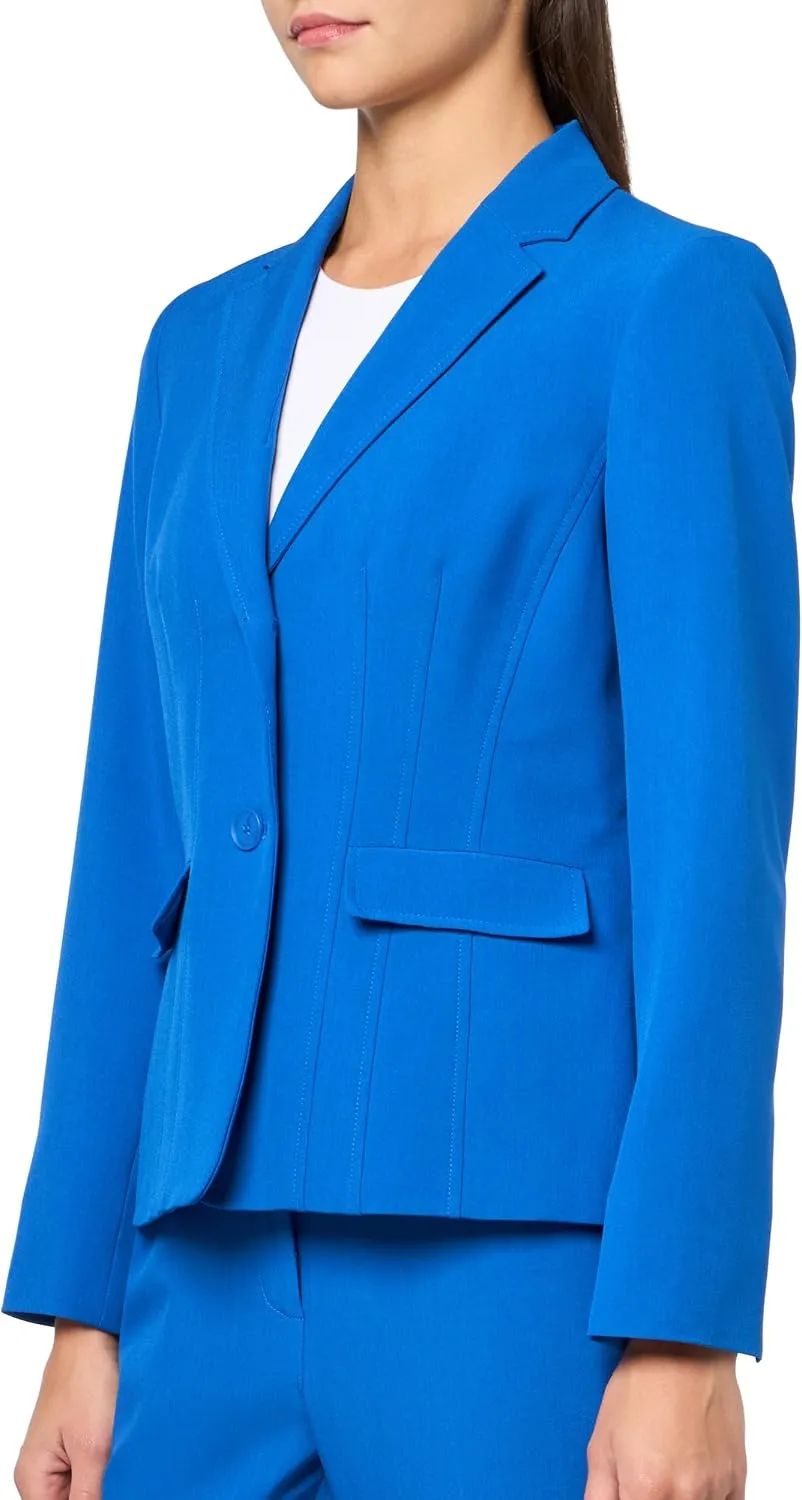 Women's Two Button Blazer & Pant, 2pc Set