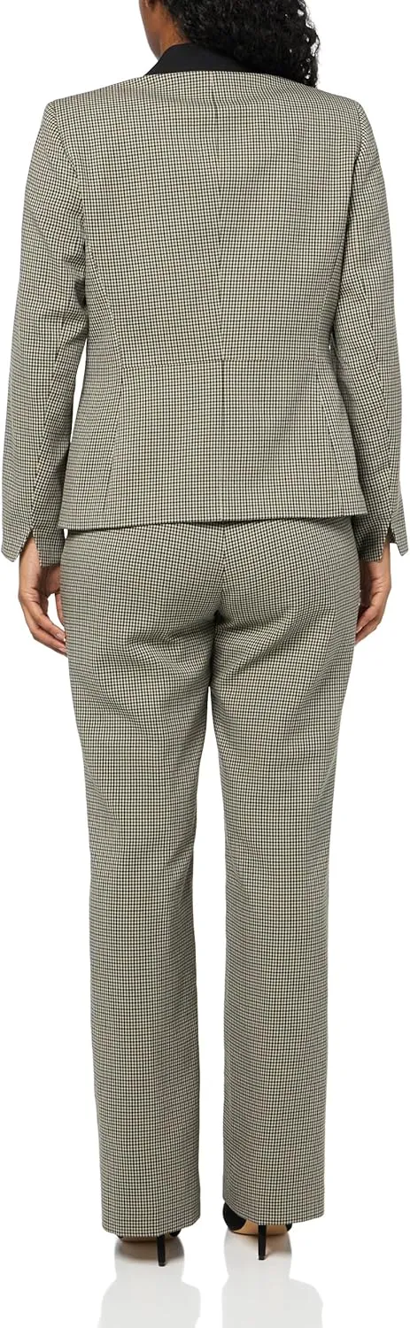 Women's Two Button Blazer & Pant, 2pc Set