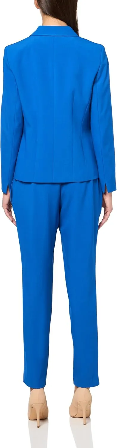 Women's Two Button Blazer & Pant, 2pc Set
