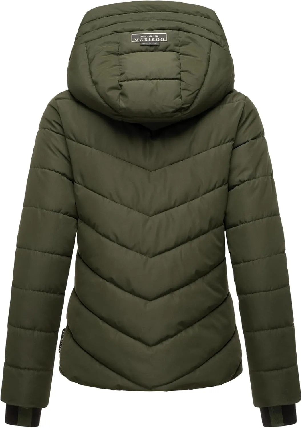 Women's Winter Jacket with Hood | Weather-Resistant Puffer Jacket | Quilted Coat | Samuiaa XVI XS-3XL