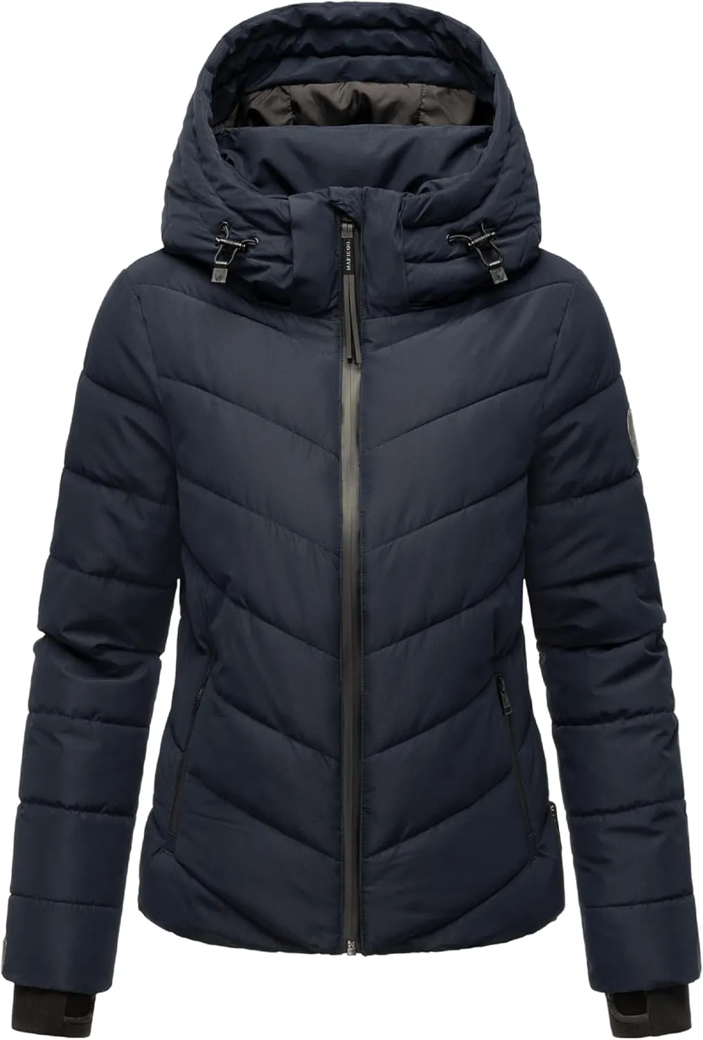 Women's Winter Jacket with Hood | Weather-Resistant Puffer Jacket | Quilted Coat | Samuiaa XVI XS-3XL