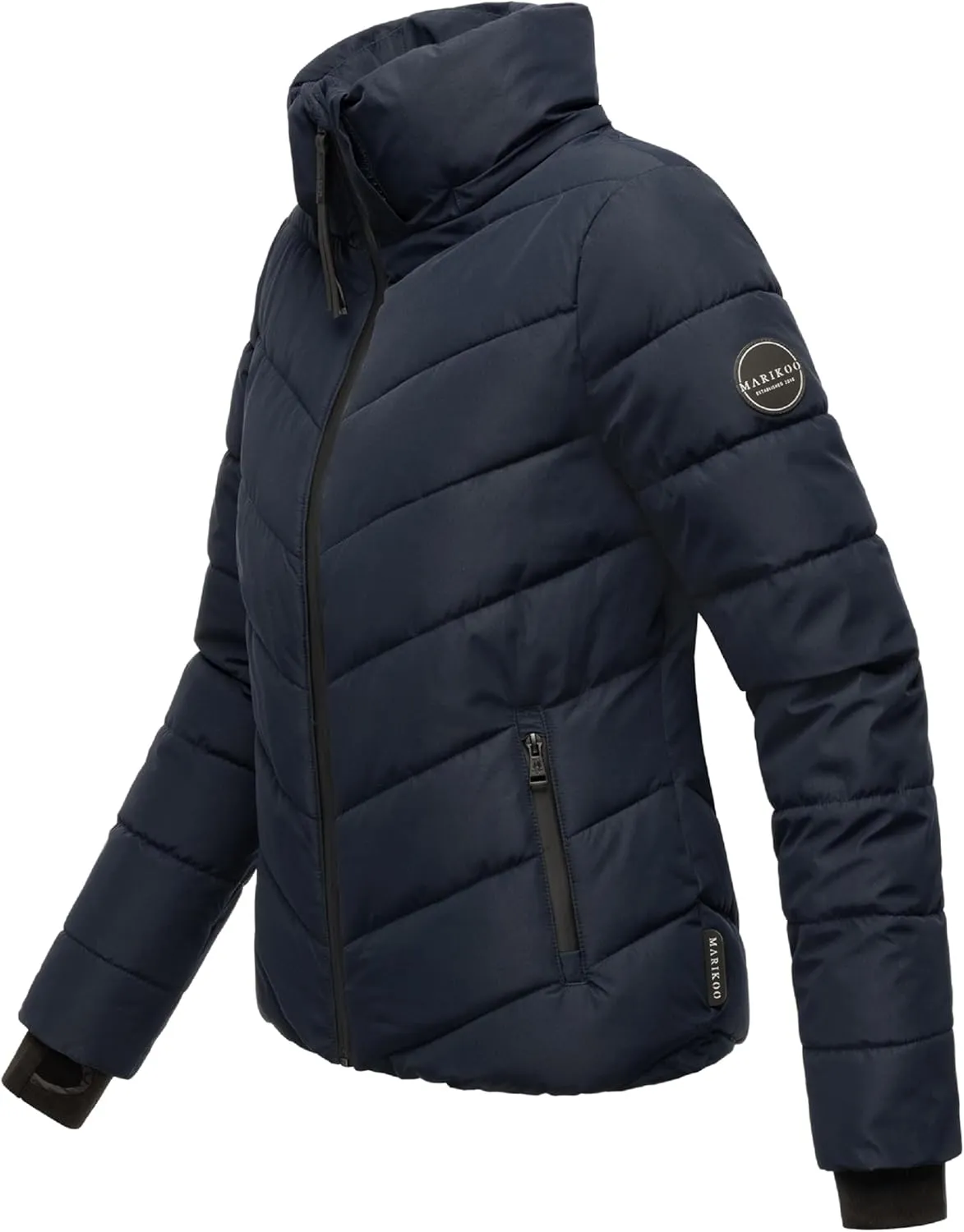 Women's Winter Jacket with Hood | Weather-Resistant Puffer Jacket | Quilted Coat | Samuiaa XVI XS-3XL
