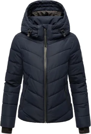 Women's Winter Jacket with Hood | Weather-Resistant Puffer Jacket | Quilted Coat | Samuiaa XVI XS-3XL