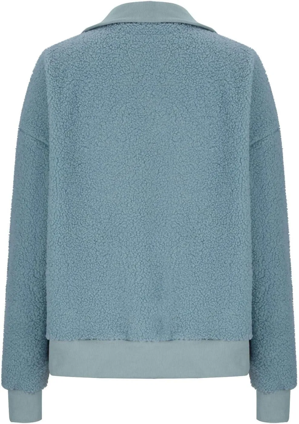 Women's Zip Up Sweatshirt Sherpa Fuzzy Fleece Hoodies Cozy Pullover Soft Sweaters Tops 2024 Fall Trendy Clothes